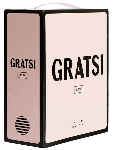 Dry, fruity and crisp rosé