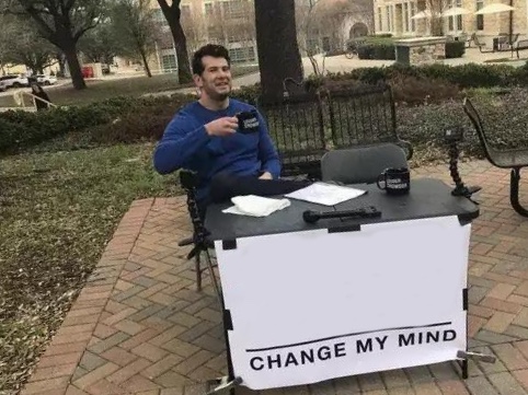 Change My Mind meme about Gratsi